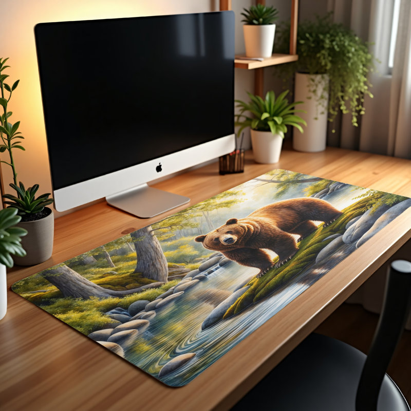 Polyester Desk Pad, 31.5x15.5