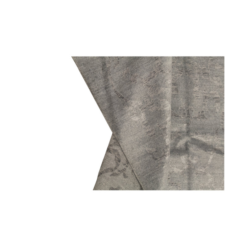 Neo Villa Damask Area Rug in Gray