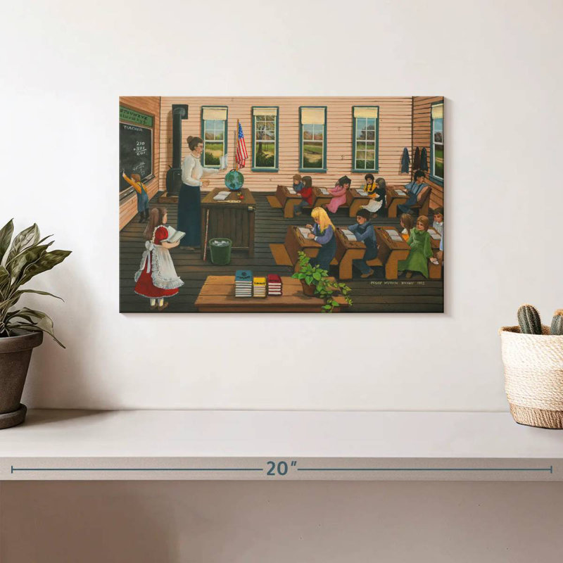 Classroom, 8" H x 12" W