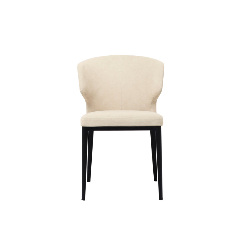Nakia Upholstered Dining Chair, Warm Beige