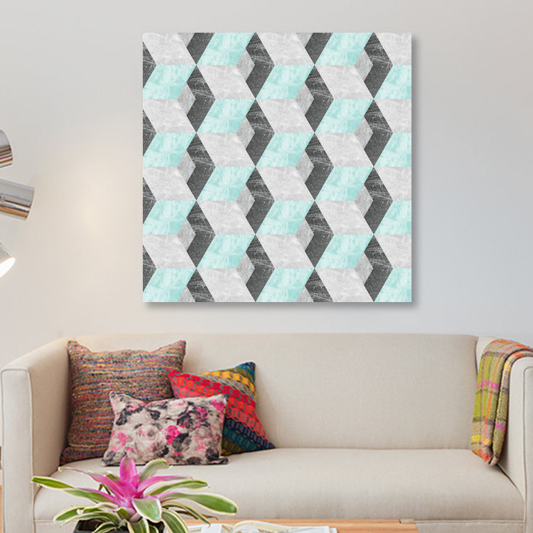 «Falling», reproduction d'impression sur toile, H 12 po x l 12 po x P 0,75 po, Toile tendue, Pas de tapis