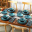 Piece Stoneware Dinnerware Set - Service for 4-2003390712