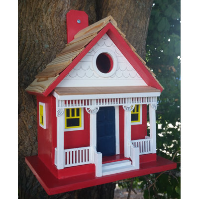 Fledgling Series Capitola Cottage 9 in x 6 in x 8 in Birdhouse