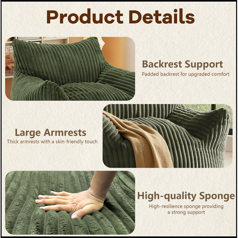 Chaise longue profilée incurvée avec repose-pieds coordonné pour sièges profilés et décoration intérieure harmonieuse