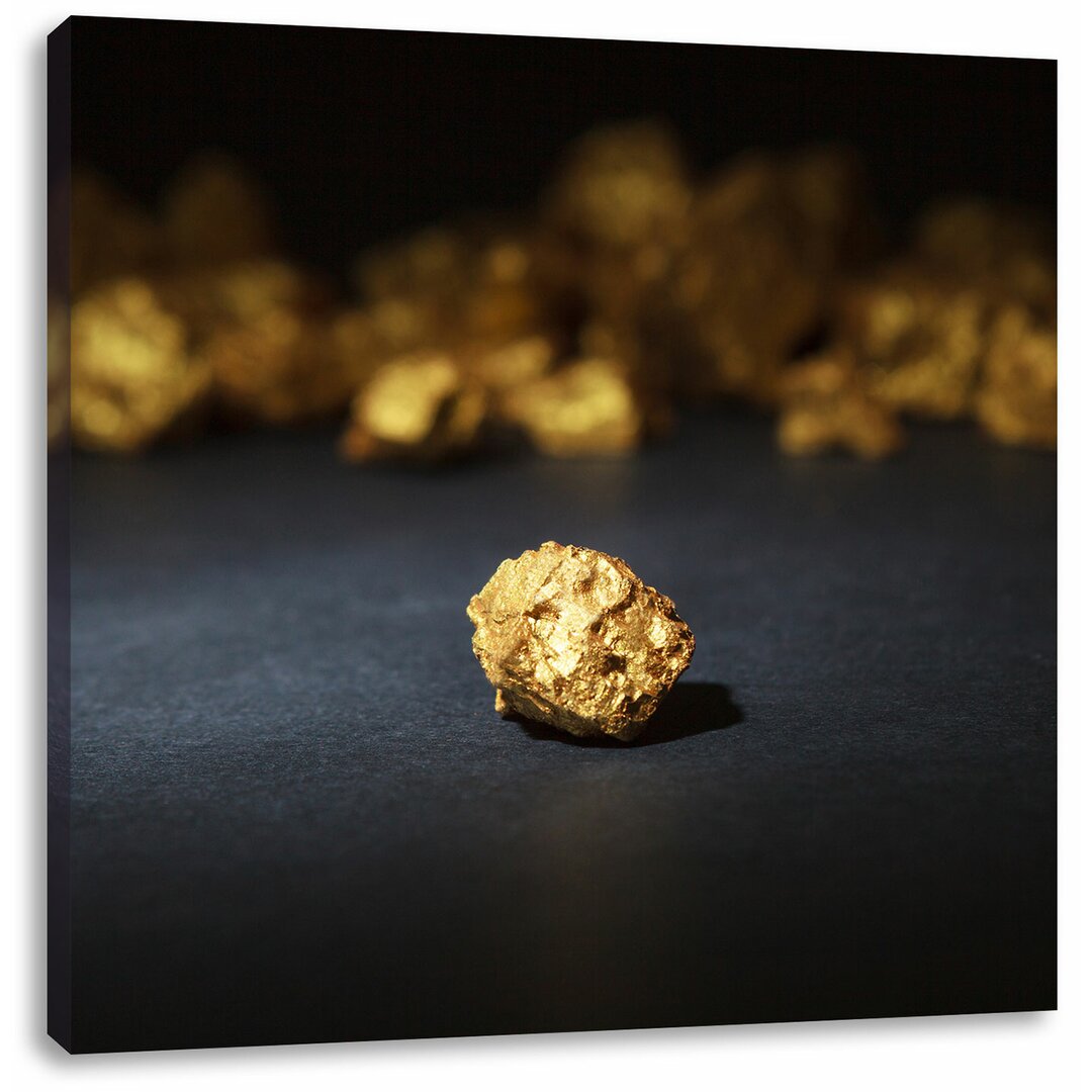 Leinwandbild Goldnugget