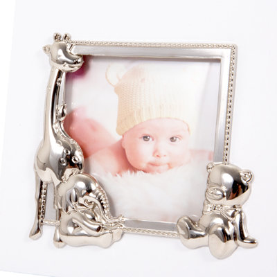 Lanning White Metal Picture Frame