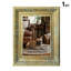 Cadre photo confortable avec profil décoratif 8 pi x 10 po 1PC or antique