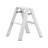 lucano 2 - Step Aluminum Lightweight Folding Ladder Step Stool-1143849371