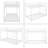 Ammal Kids Twin Over Twin Bunk Bed-964796689