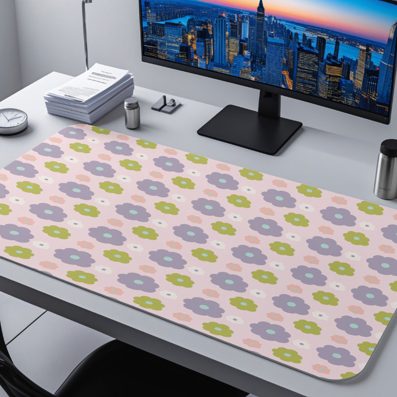 Polyester Desk Pad, 23.6x13.8