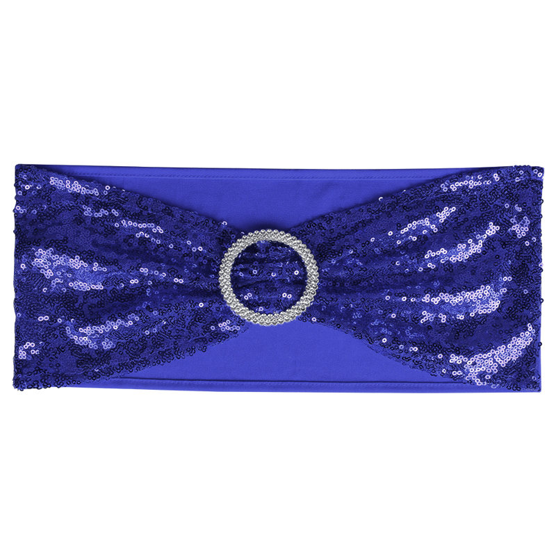 Ensemble de 25 banquettes en Spandex, Saphir