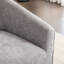 Fauteuil demi-tonneau pivotant à 360 ° Nice