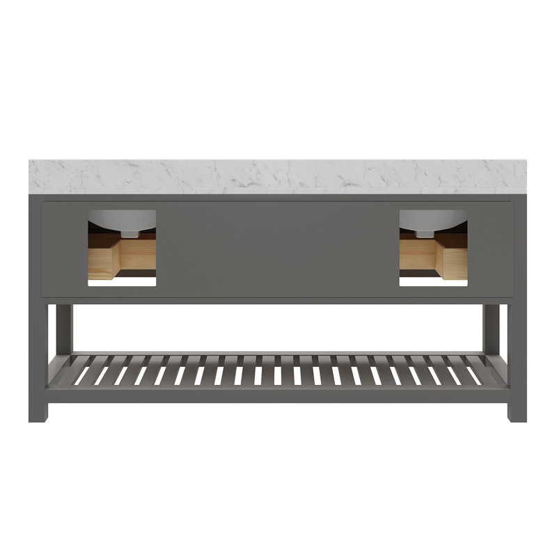Madalyn 72'' W Vanity, Cashmere Gray