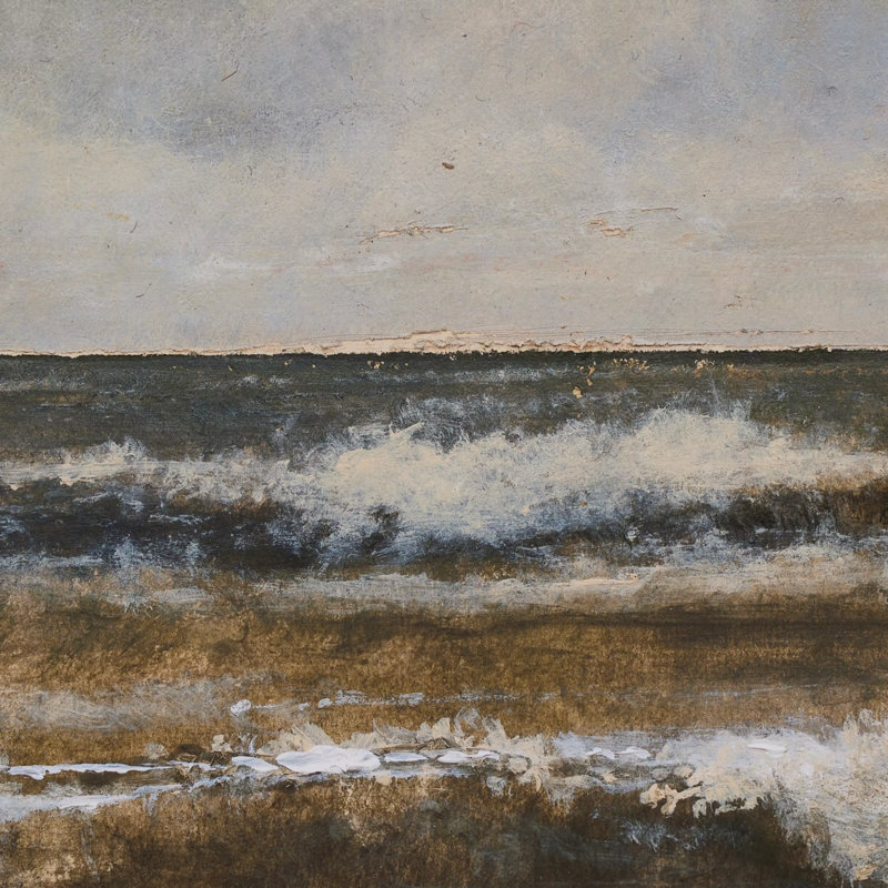 Tides A-Changing Painting by Aileen Fitzgerald, 15" H x 24" W