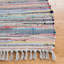 Tapis rayé en coton tissé à la main Mireia-33000773