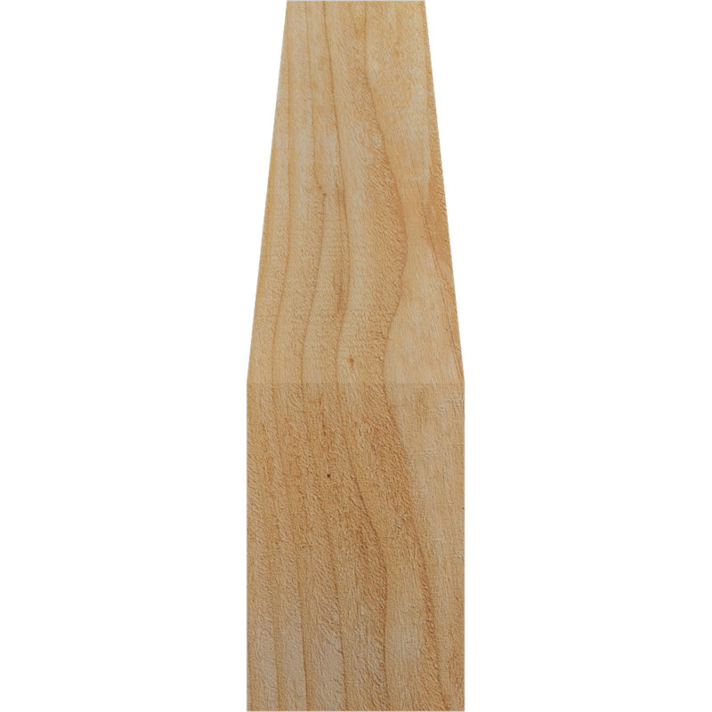 Attelle de genou Funston, Sapin de Douglas, Brute, H 16 po x l 4 po x P 12 po