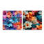 «Tropical Dreamscape Iii», motif tropical - ensemble d'art mural en verre acrylique bord de mer tropical-103922448