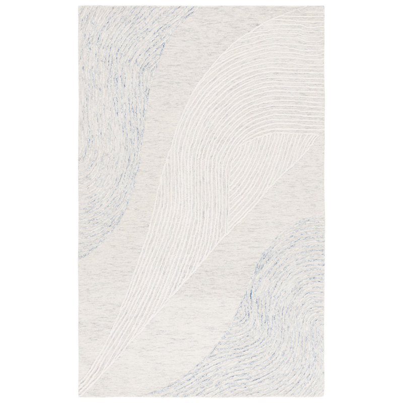 Tapis en laine touffeté à la main Pine, Tapis de couloir 2 pi 3 po x 8 pi