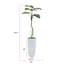 83.5'' Faux Philodendron Plant in Planter