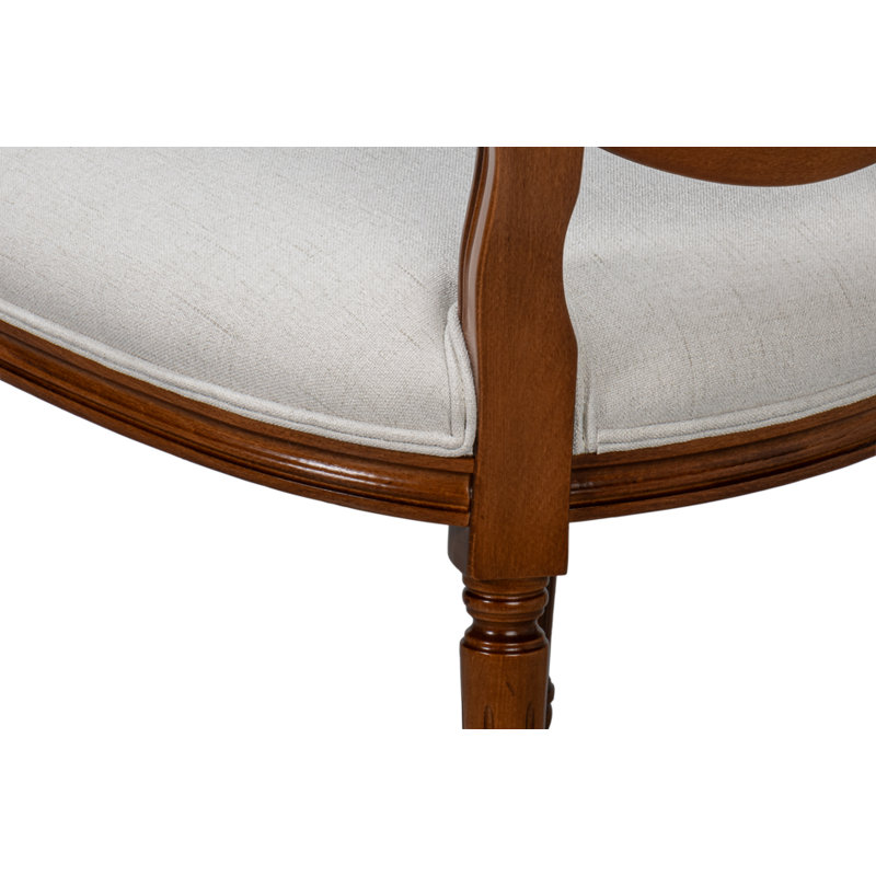Hugo Upholstered Dining Chair, Brown