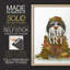 Landed in Autumn, reproduction encadrée de chien noir et blanc - bois massif-1922023977