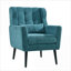 Fauteuil d'appoint rembourré en chenille Mid-Century-1457884516
