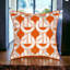  Housse de coussin brodée