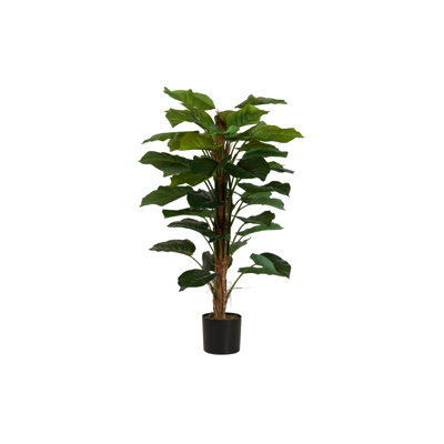 355.6cm Faux Banana Leaf Plant in Pot