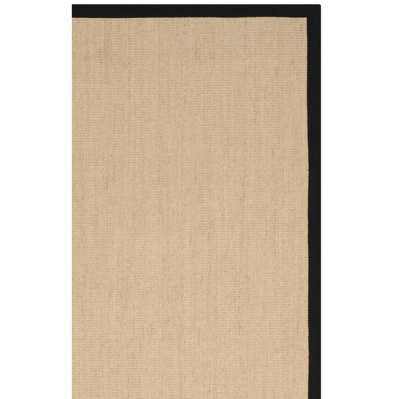Tapis beige/noir Cayman, Carré 4 pi