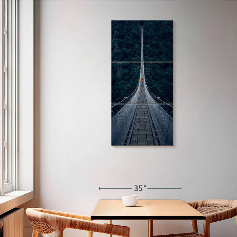 Pont suspendu Geierlay, H 62 po x l 30 po