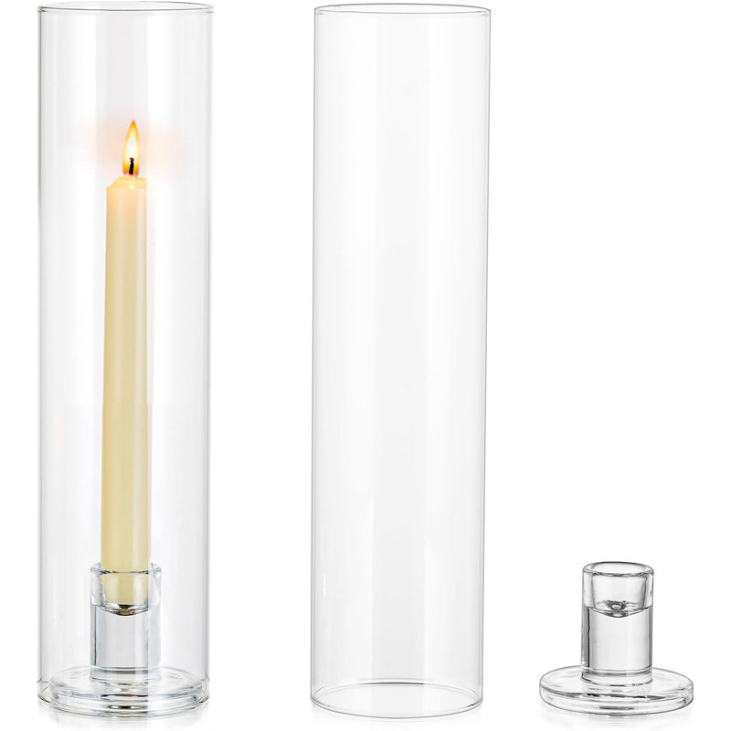 Ensemble de 2 porte-bougies Hurricane