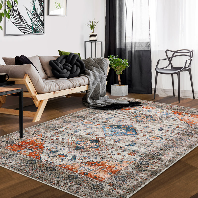 Tapis Dametre avec envers antidérapant, Rectangle 9 pi x 12 pi