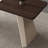 Retro-style home office desk made of solid wood