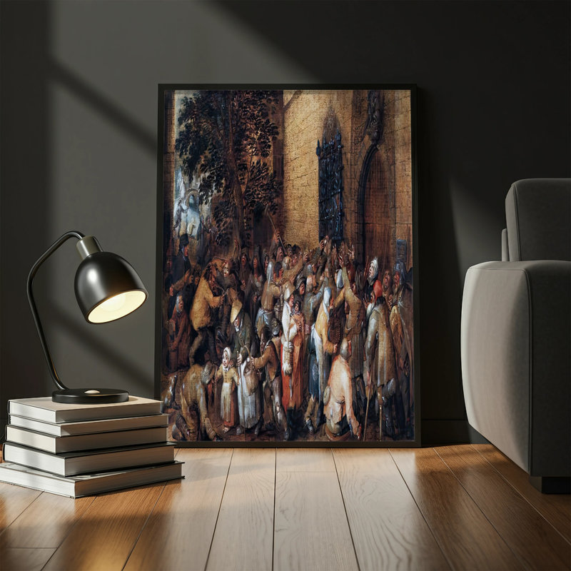 Mariami 1 Piece Floater Frame Wall Art, 16x24