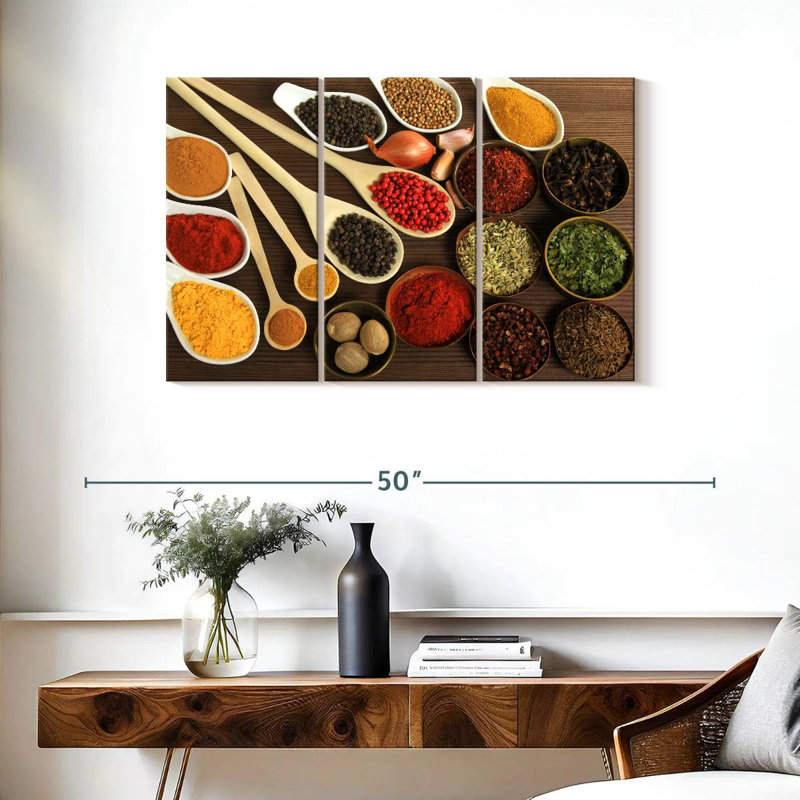 Yarlin Spice Collection, 24" H x 38" W