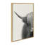 «Hey Dude Highland Cow Crop» par The Creative Bunch Studio, reproduction d'art sur toile encadrée-835261353-929312166