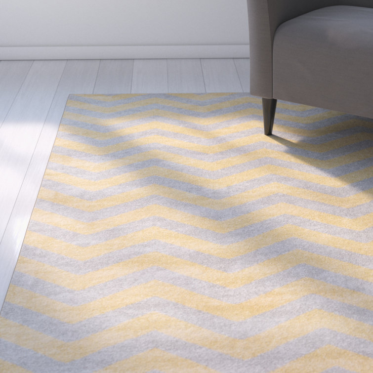 Tapis motif chevron Greer