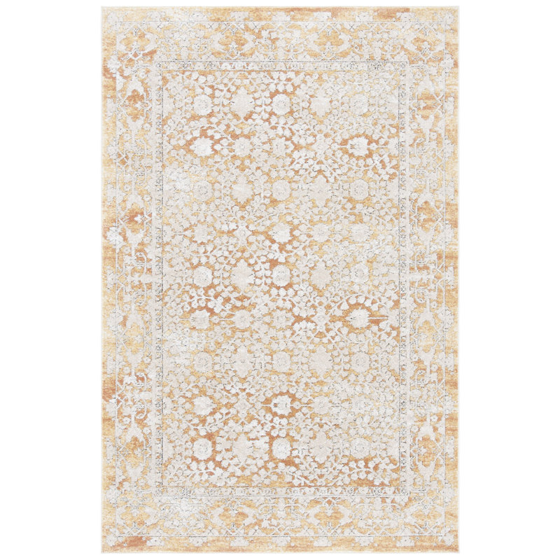 Tapis oriental en viscose Phillipston, Rectangle 10 pi x 14 pi