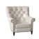 Fauteuil en cuir capitonné de 35,5 po de large Kirby
