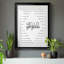 Hello Gorgeous - Art textuel avec cadre photo-1397069583-1397069695