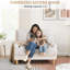 Chaise d'appoint rembourrée de 47 po avec repose-pieds-239617012