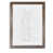 Espresso Framed Canvas
