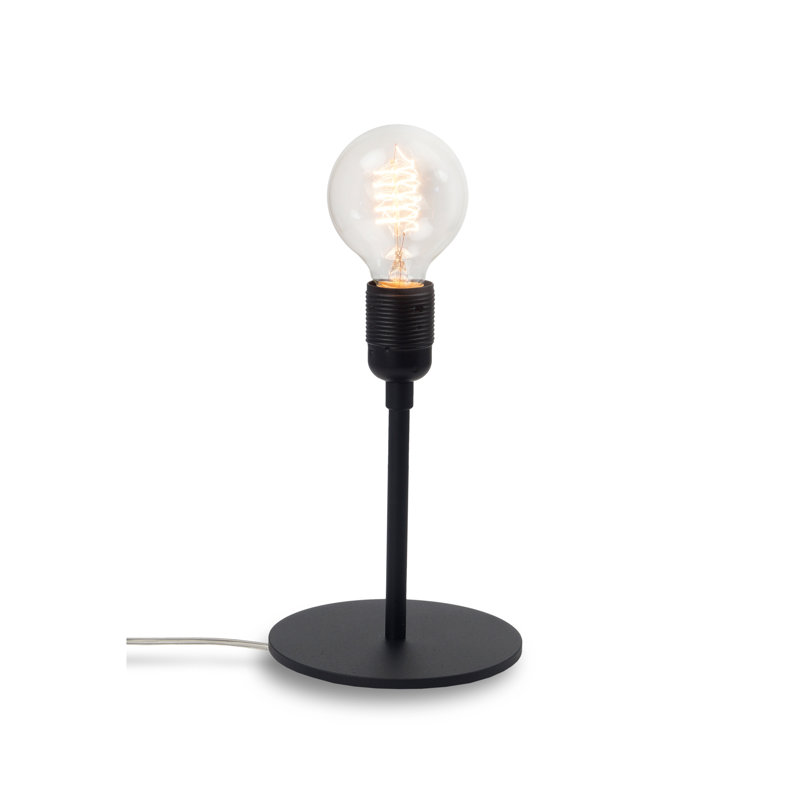 Bi Metal Table Lamp, Black