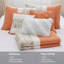 Ensemble de literie réversible 6 pièces, maison de ferme en coton percale