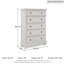 Commode 5 tiroirs Mikado