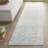 Renelda Ebony Hand Tufted Wool Cotton Damask Rug in Ivory/Light Gray/Gray-1244553754