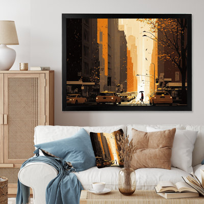 «New York Sunshine After the Rain I», reproduction sur toile