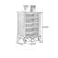 Armoire de rangement avec tiroirs en rotin