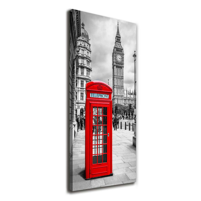 London England - Wrapped Canvas Print