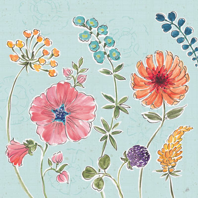 " Gypsy Meadow III Blue "